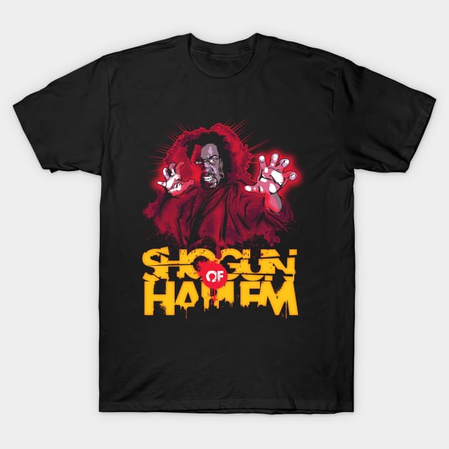 Shogun of Harlem T-Shirt by inkOne